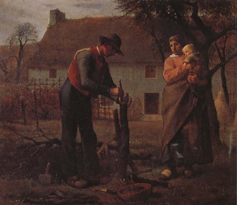 Jean Francois Millet Graft china oil painting image